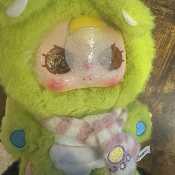 Cureplaneta 400% Baby Three Green dragon  with liquid eyes - Picture 7 of 14